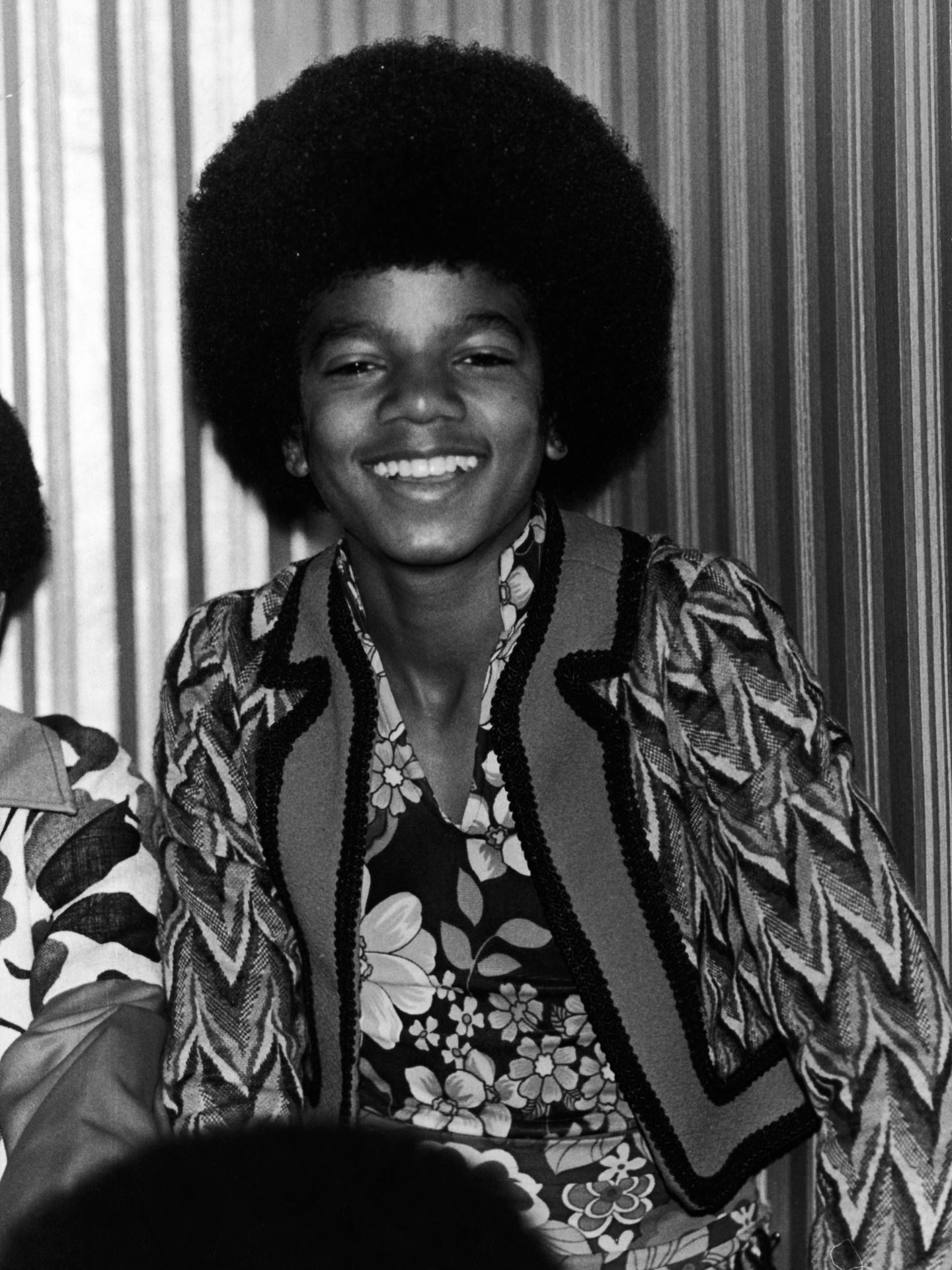 Michael, de gira en Londres con los Jackson Five en 1972. (Getty)