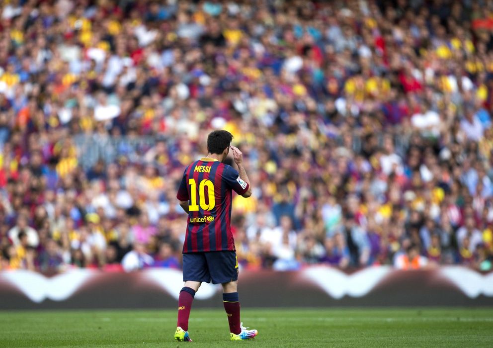 Foto: 'Lucho' quiere recuperar a Messi, pero sabe que puede seguir sin él.