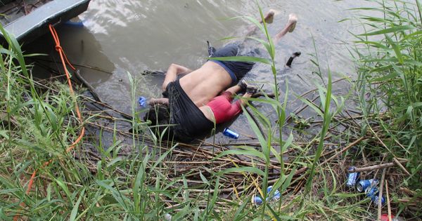 Foto: Hallan los cuerpos de un hombre y su hija que trataban de cruzar a EEUU por el río Bravo. (EFE)