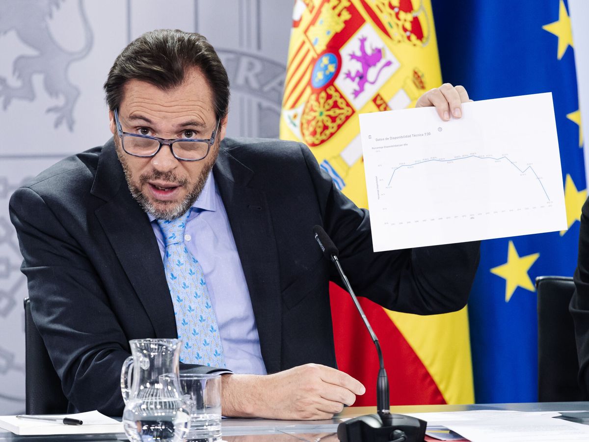 Foto: El ministro de Transportes y Movilidad Sostenible, Óscar Puente. (Europa Press/Carlos Luján)