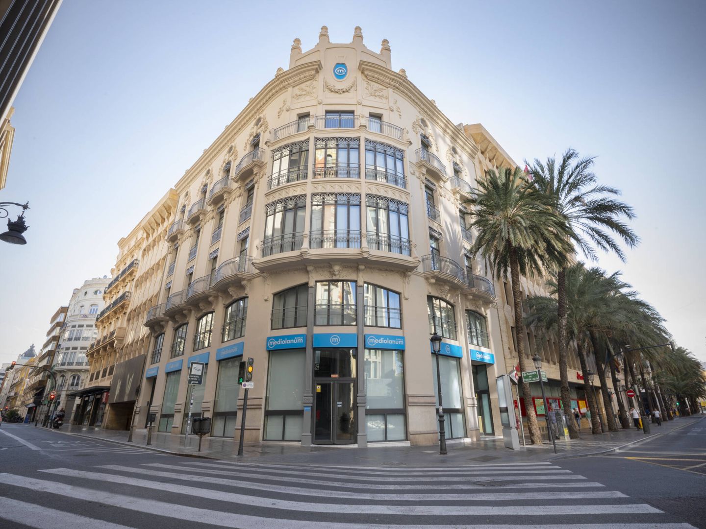 La nueva sede de Banco Mediolanum en Valencia, en la calle Barcas. 