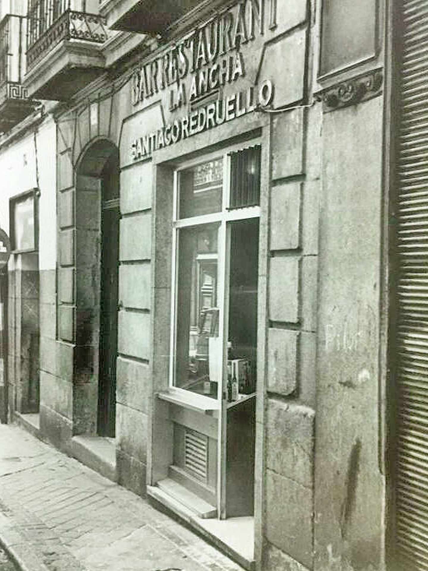 Foto del antiguo restaurante La Ancha en la calle Zorrilla. (La Ancha)