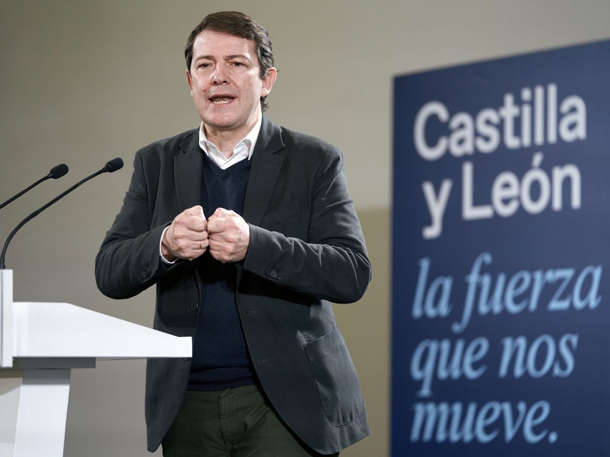Foto: El candidato del PP a la presidencia de la Junta de Castilla y León, Alfonso Fernández Mañueco. (EFE/Raúl Sanchidrián)