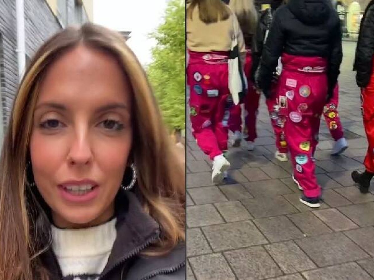 Foto: Una española explica por qué van así vestidos en Finlandia: "Al principio cuando lo vi, no entendía nada".(TikTok)