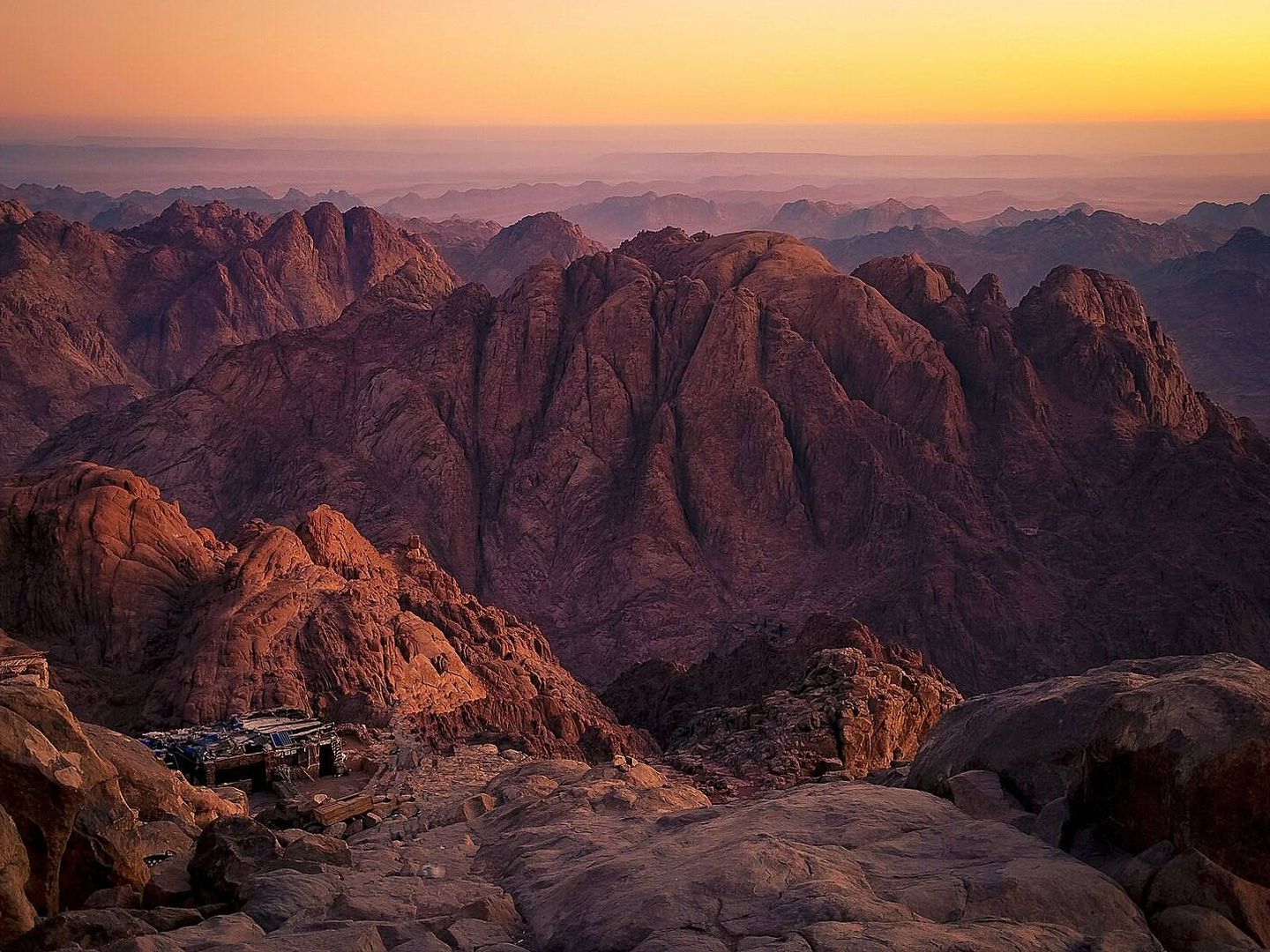 Estaba de viaje por Egipto cuando vio cómo su peso le impedía cumplir su sueño: subir a la cima del Monte Sinaí (Creative Commons)