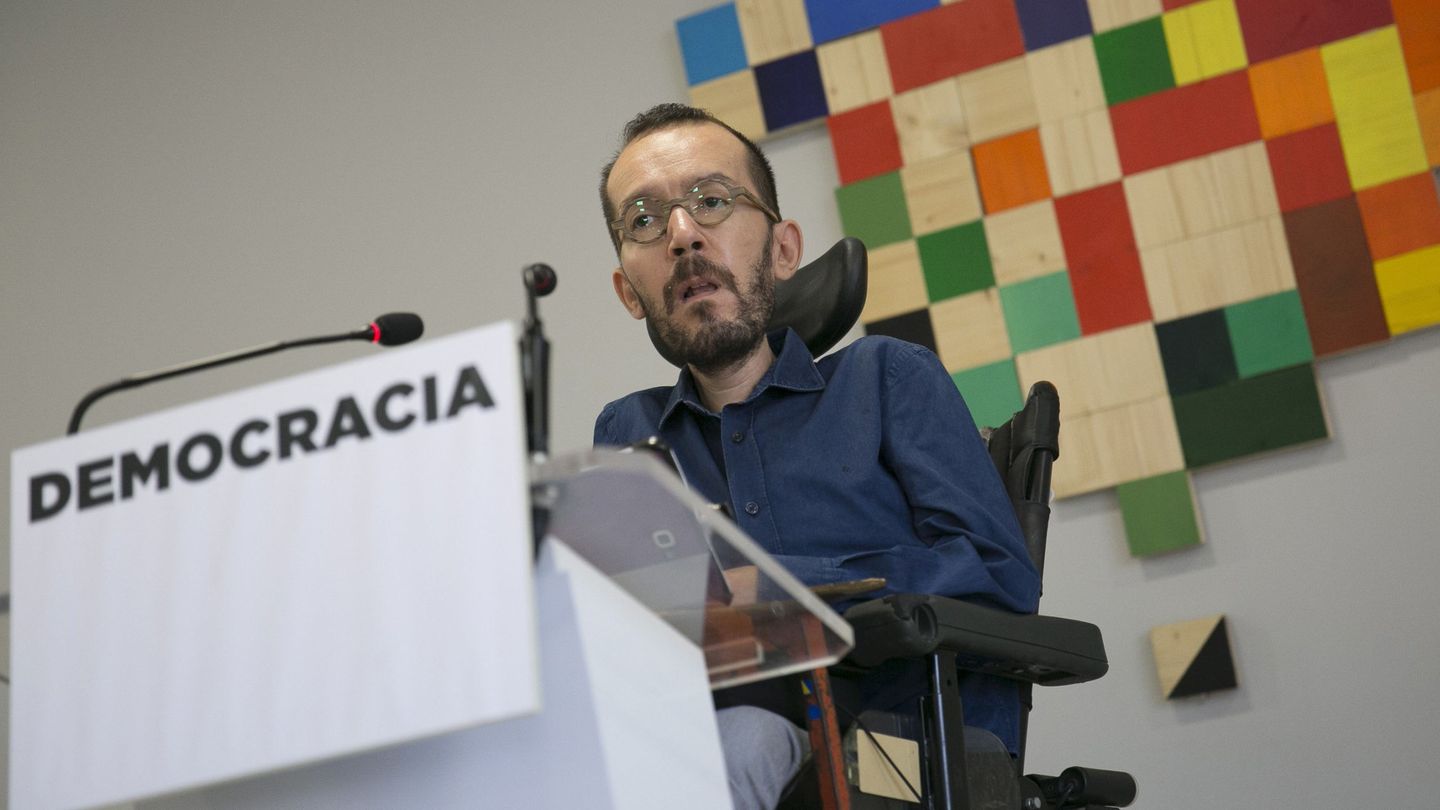 El secretario de Organización de Podemos, Pablo Echenique. (EFE)