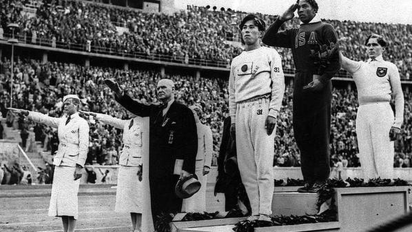 Foto: Jesse Owens en Berlín 1936