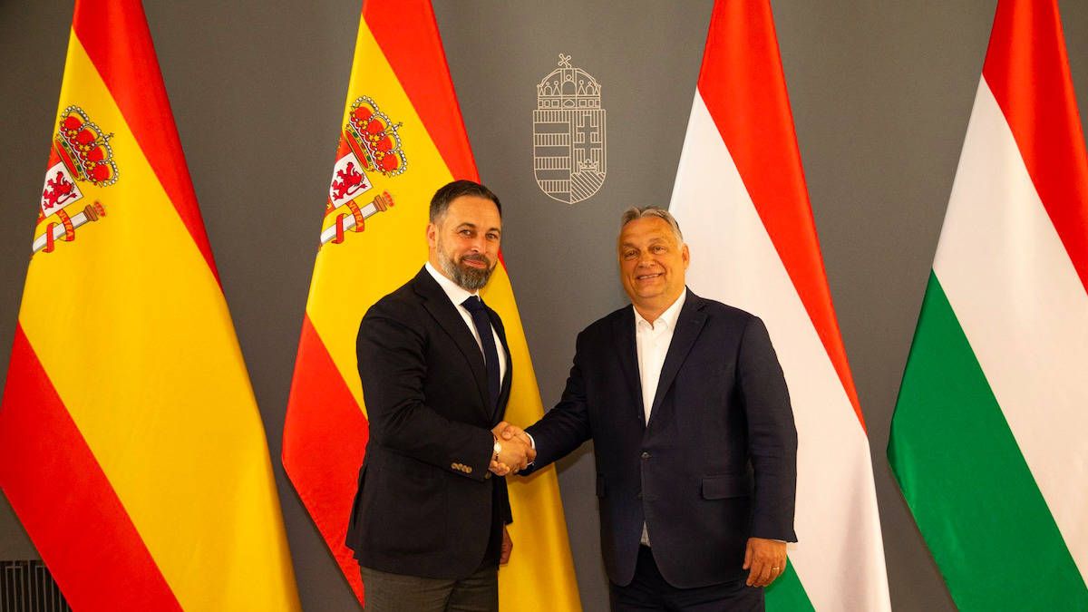 Orban recibe a Abascal en Budapest y el líder de Vox lo señala como su ejemplo para España