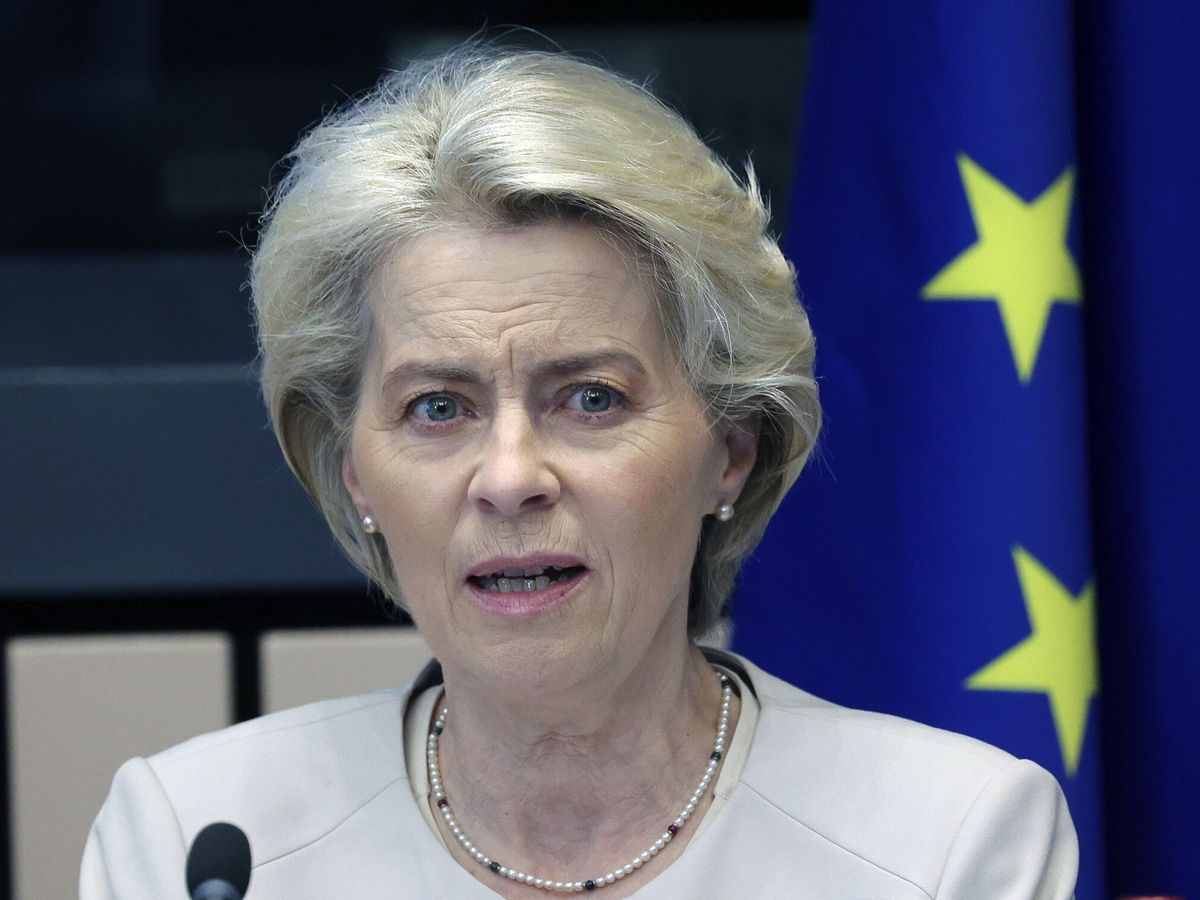 Foto: La presidenta de la Comisión Europea, Ursula von der Leyen. (EFE/EPA/Julien Warnand)