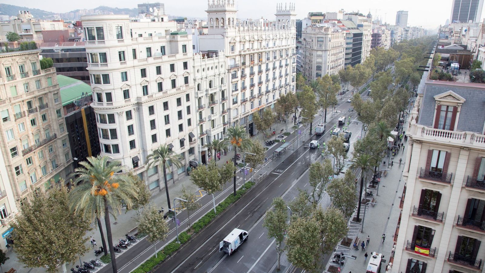 Foto: Avenida Diagonal de Barcelona. (EFE)