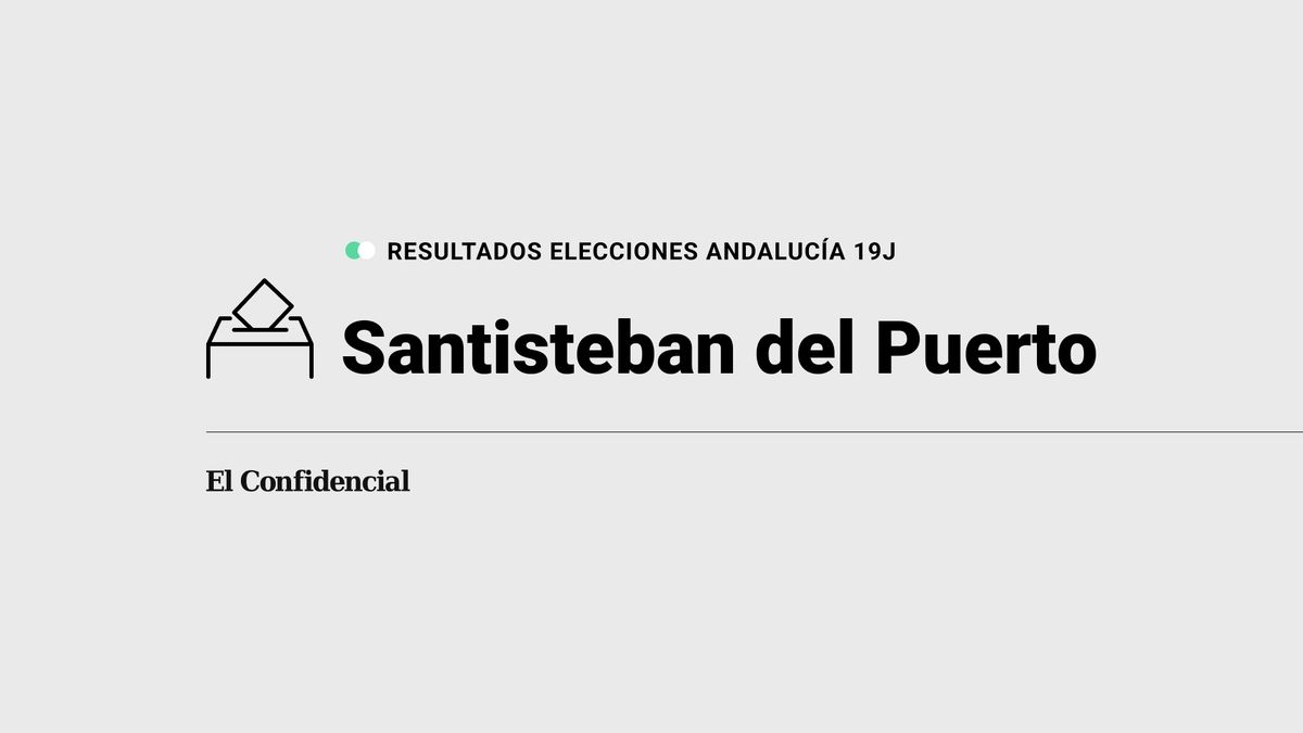 Resultados en Santisteban del Puerto de elecciones Andalucía 2022 con el 100% escrutado