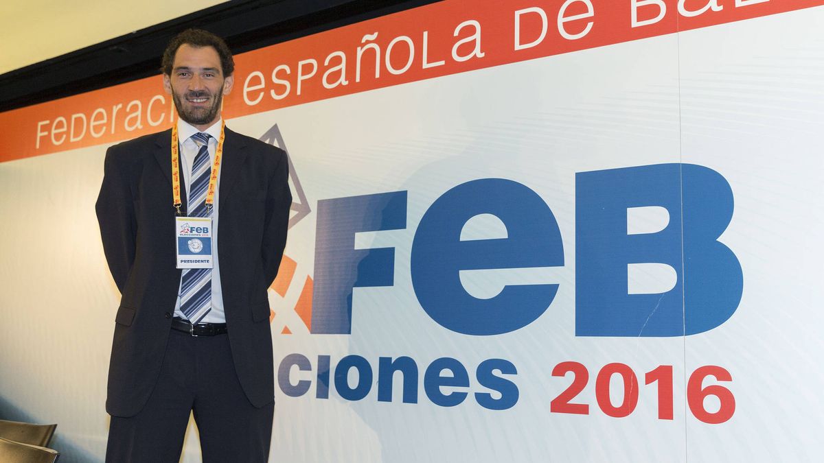 Jorge Garbajosa, nuevo presidente de la Federación Española de Baloncesto