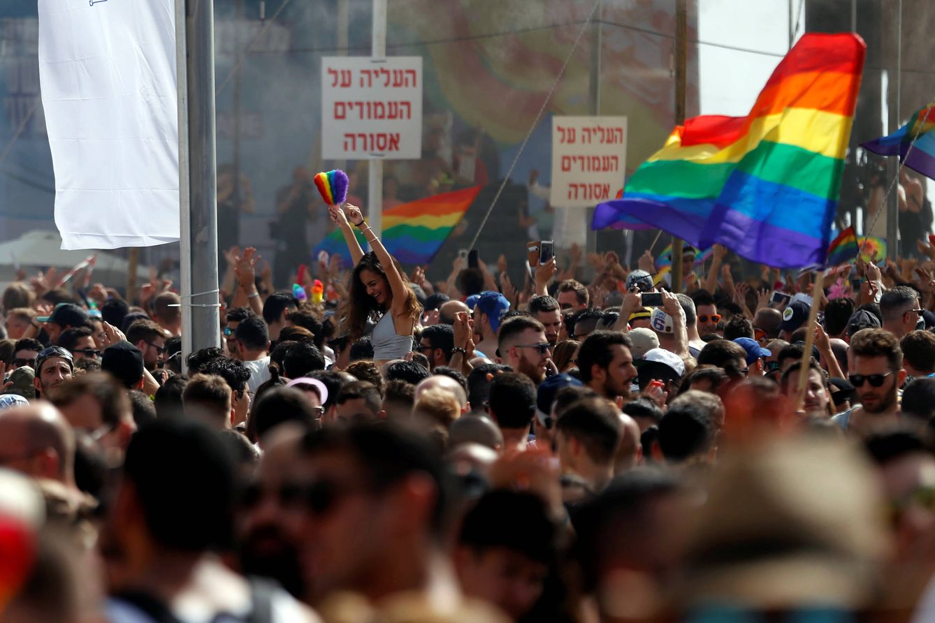Foto: Participantes en el Gay Parade de Tel Aviv, Israel, el 3 de junio de 2016 (Reuters).