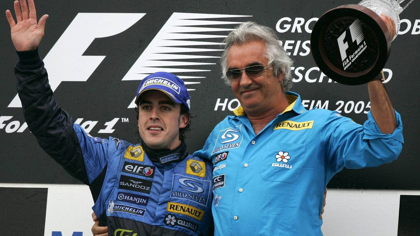 Foto: Flavio Briatore, una de las personas más cercanas a Fernando Alonso en el paddock.