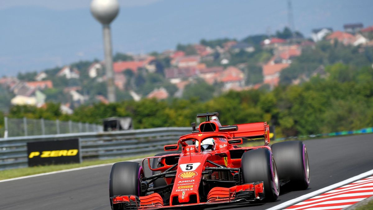 Ferrari y Red Bull cumplen los pronósticos y mandan en los Libres de Hungría