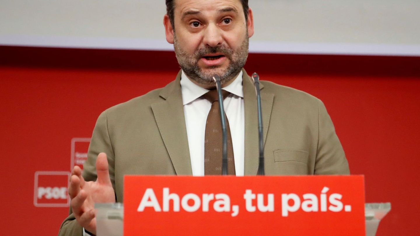 El valenciano José Luis Ábalos, secretario de Organización del PSOE, el pasado 21 de diciembre en Ferraz. (EFE)