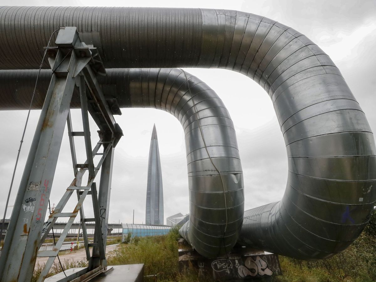 Foto: La torre empresarial Lakhta Centre, sede de la corporación energética rusa Gazprom. (EFE/EPA/Anatoly Maltsev)