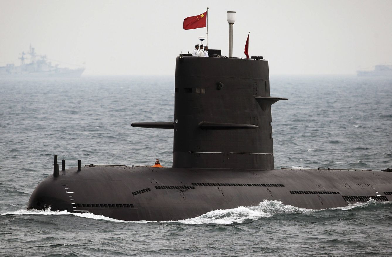 Uno de los submarinos nucleares chinos (Foto: Reuters)