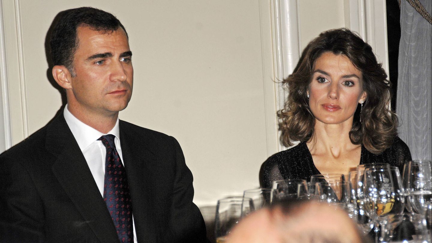 Letizia y Felipe en una imagen en el Ritz de 2007. (Gtres)