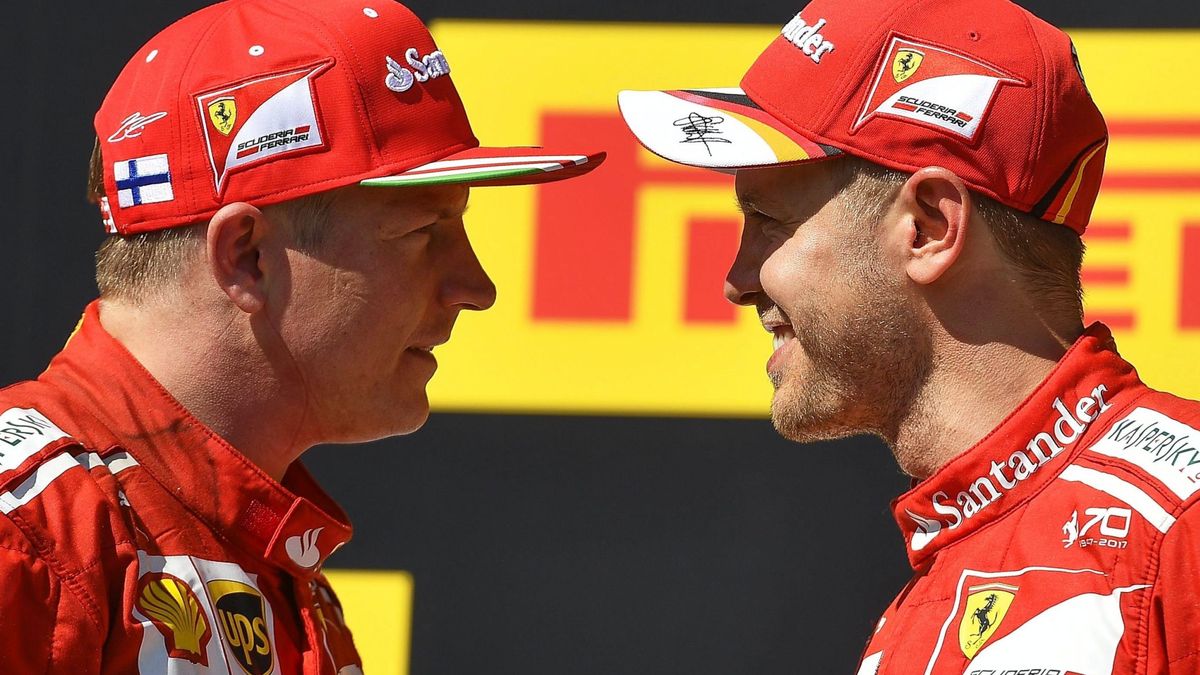 Las chinas en los zapatos de Raikkonen y Vettel... es difícil estar tranquilo en Ferrari