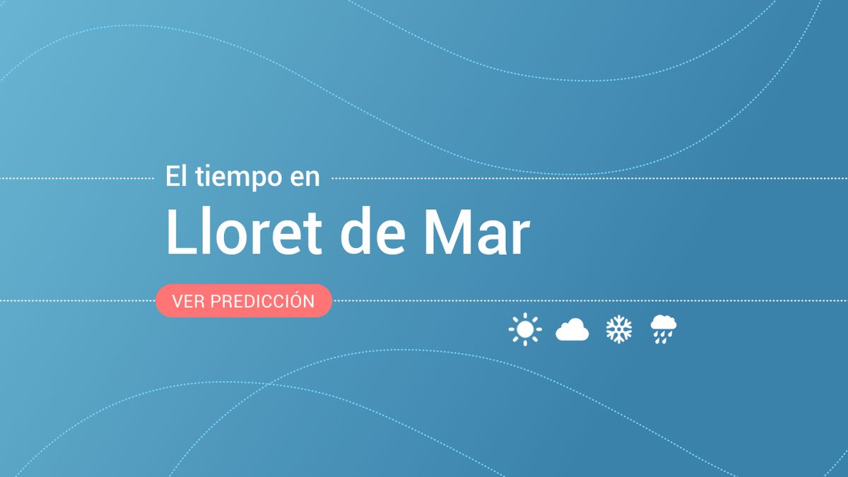 El tiempo en Lloret de Mar: previsión meteorológica de hoy, jueves 14 de noviembre