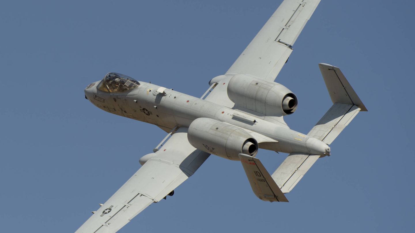 A-10C en vuelo (USAF)