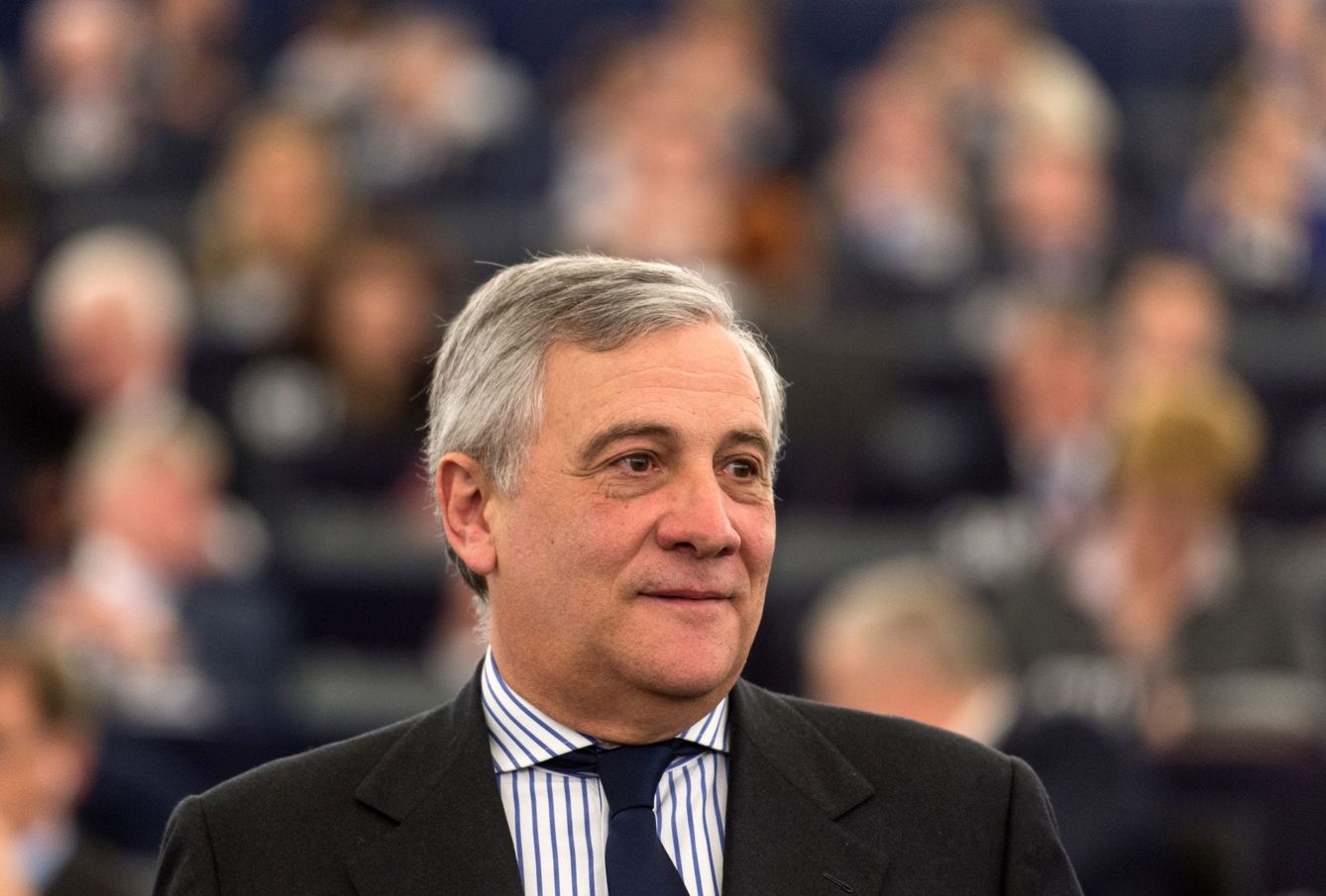 Antonio Tajani, del Grupo del Partido Popular Europeo (PPE), será el candidato conservador a la Presidencia del Parlamento (EFE)