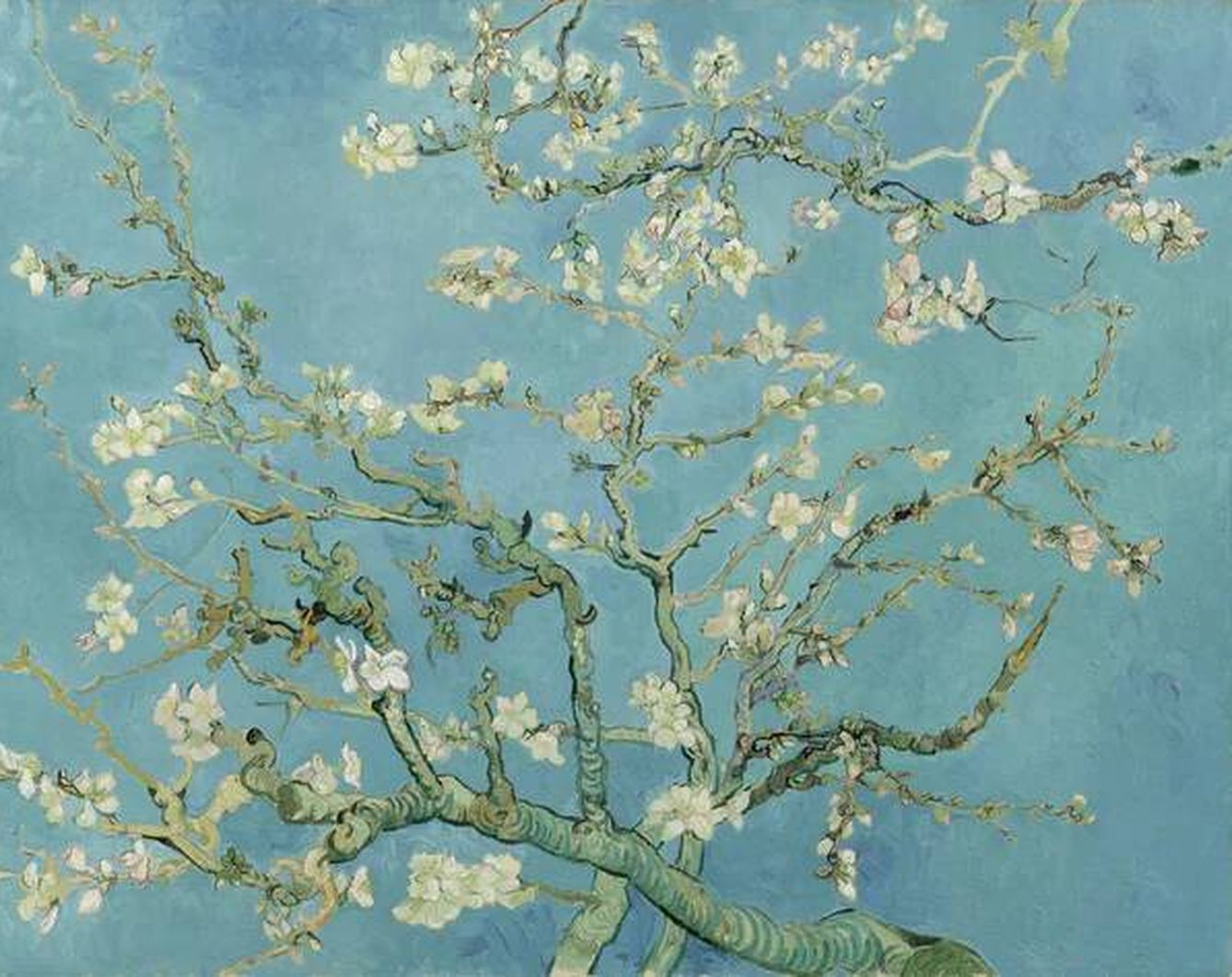 'Almendró en flor' (1890), obra de Vincent van Gogh. MUSEO VAN GOGH