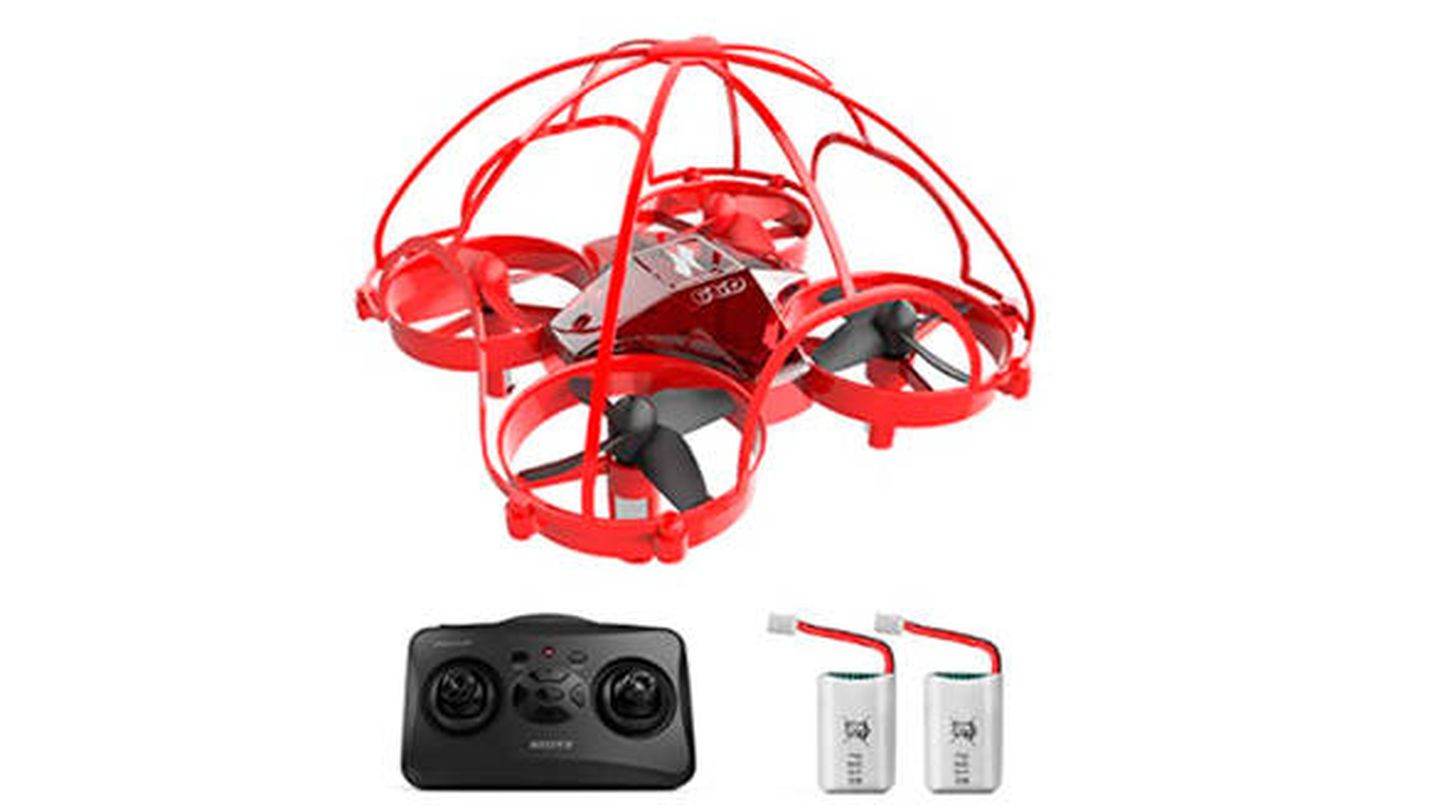 Mini Drone Dron Pequeño Con Camara De Video Control Remoto Baterias Niño  Adultos