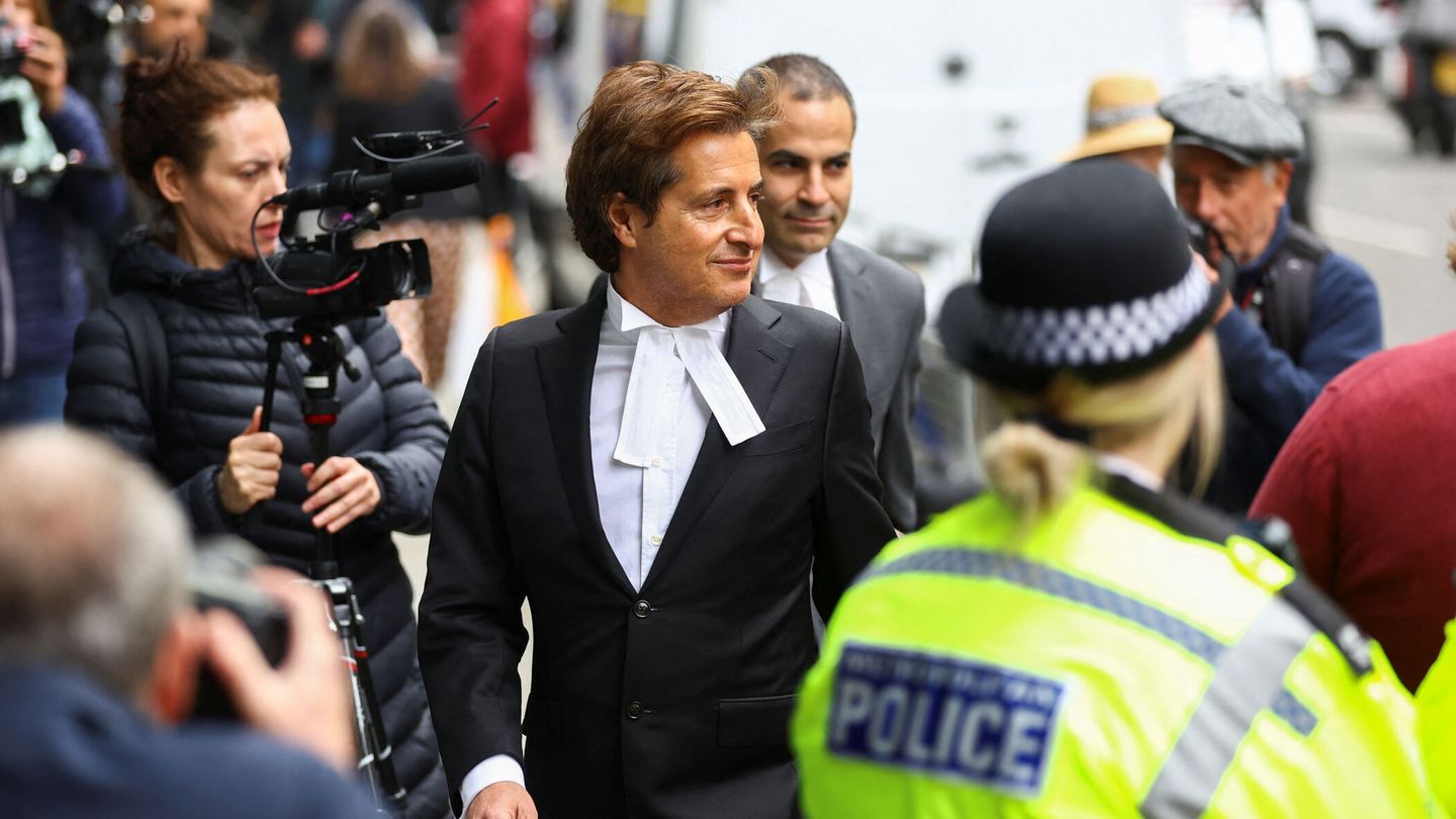 David Sherborne, el abogado de Harry. (Reuters)