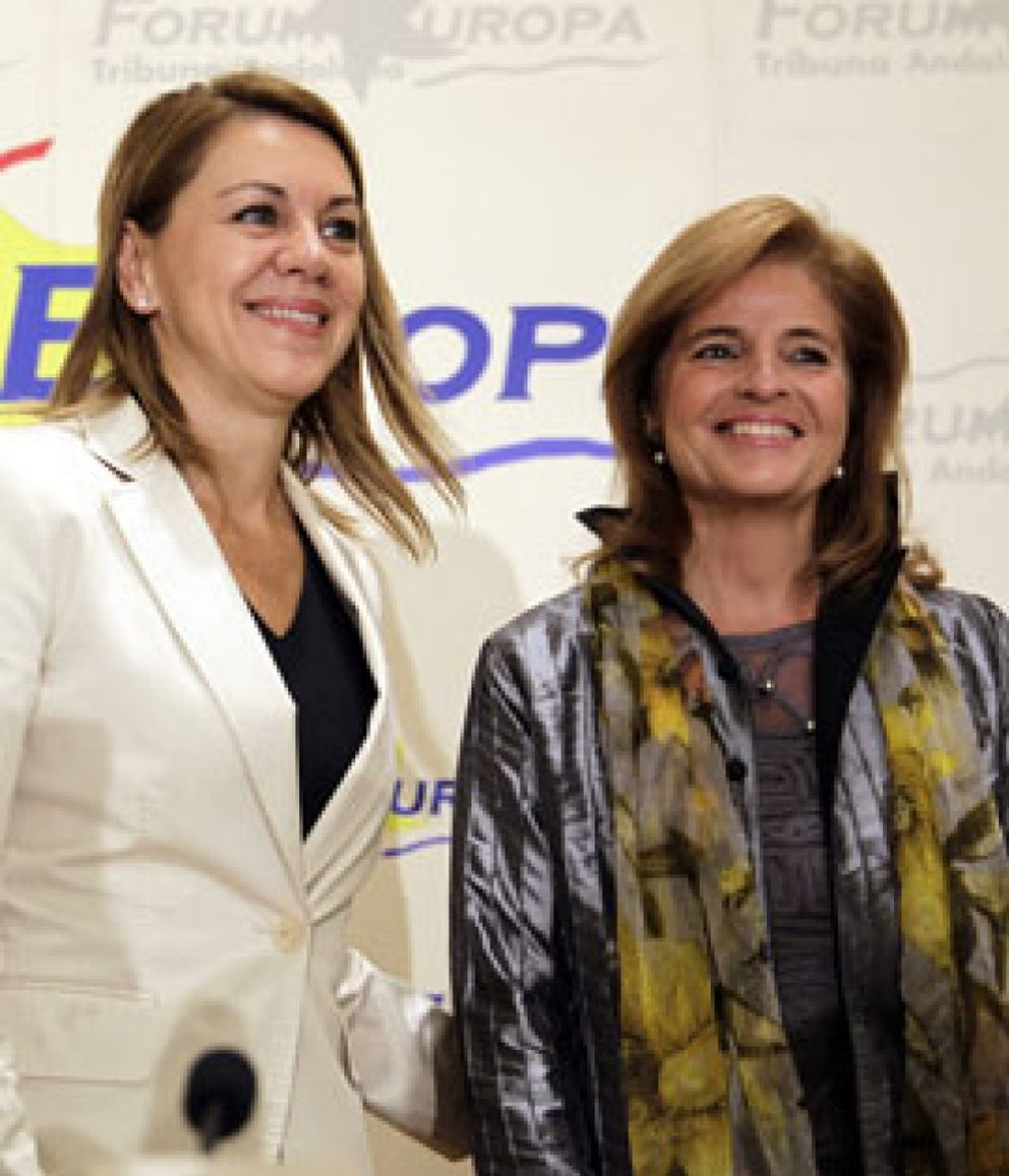 Foto: Oña, favorita a liderar el PP andaluz: “No lo voy a pedir, pero en política nunca se sabe”