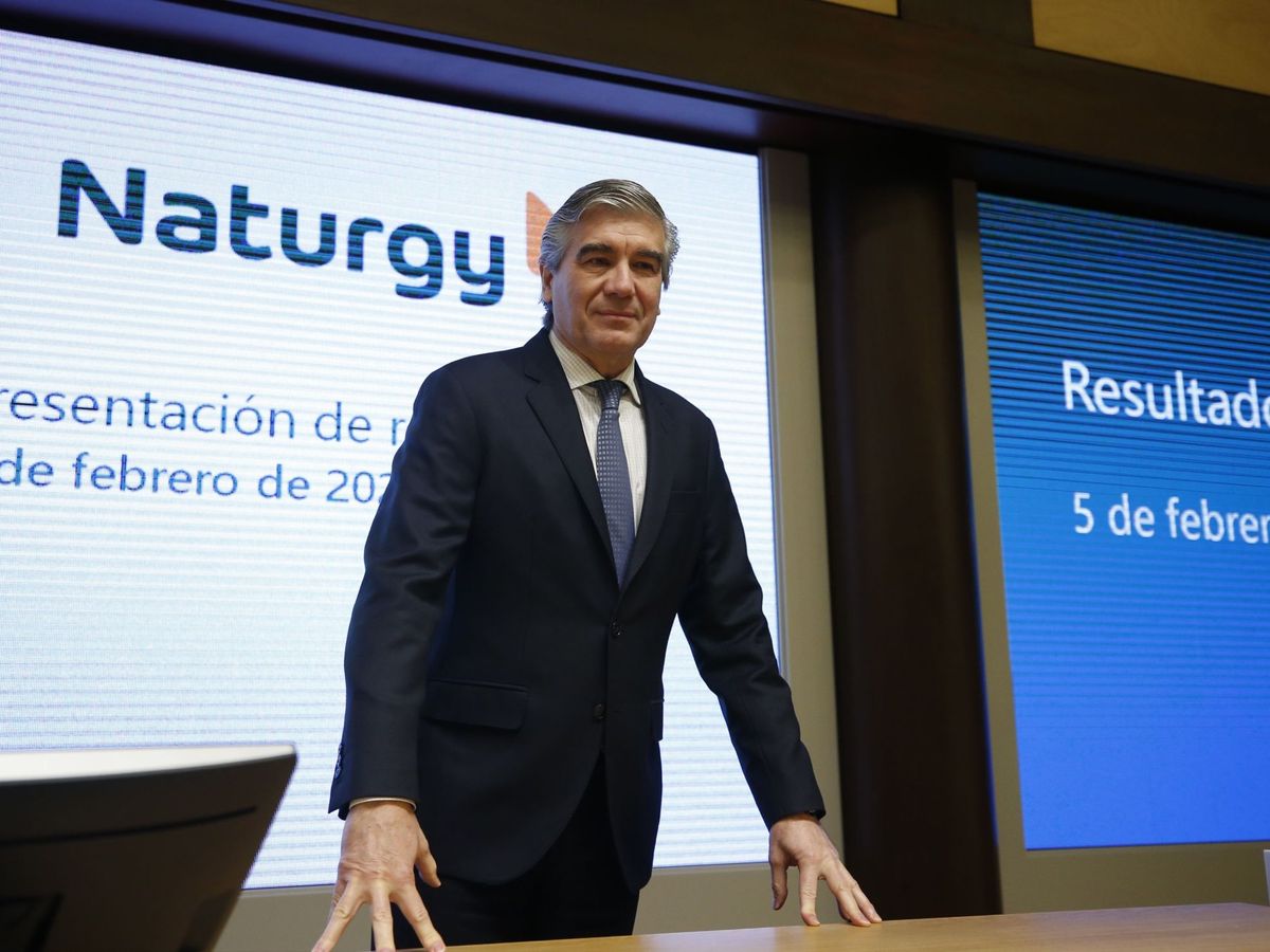 Foto: El presidente ejecutivo de Naturgy, Francisco Reynés. (Javier Lizón/EFE)