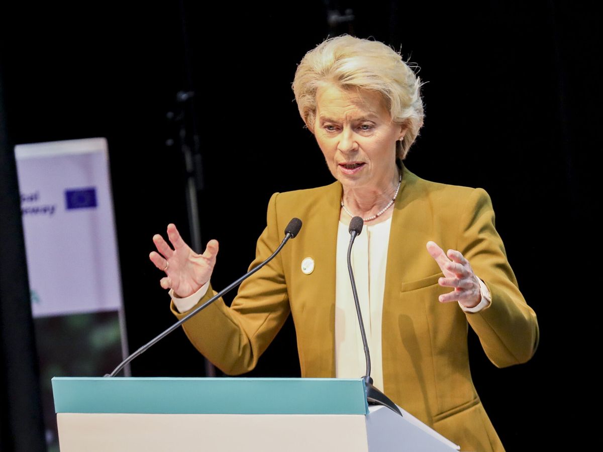 Foto: La presidenta de la Comisión Europea, Ursula von der Leyen. (EFE/EPA/Daniel Irungu)