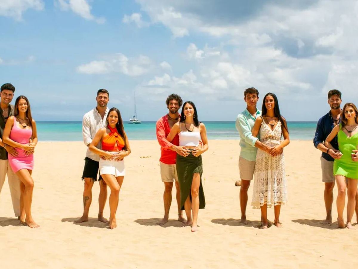 Foto: Las parejas protagonistas de 'La isla de las tentaciones 5'. (Mediaset)