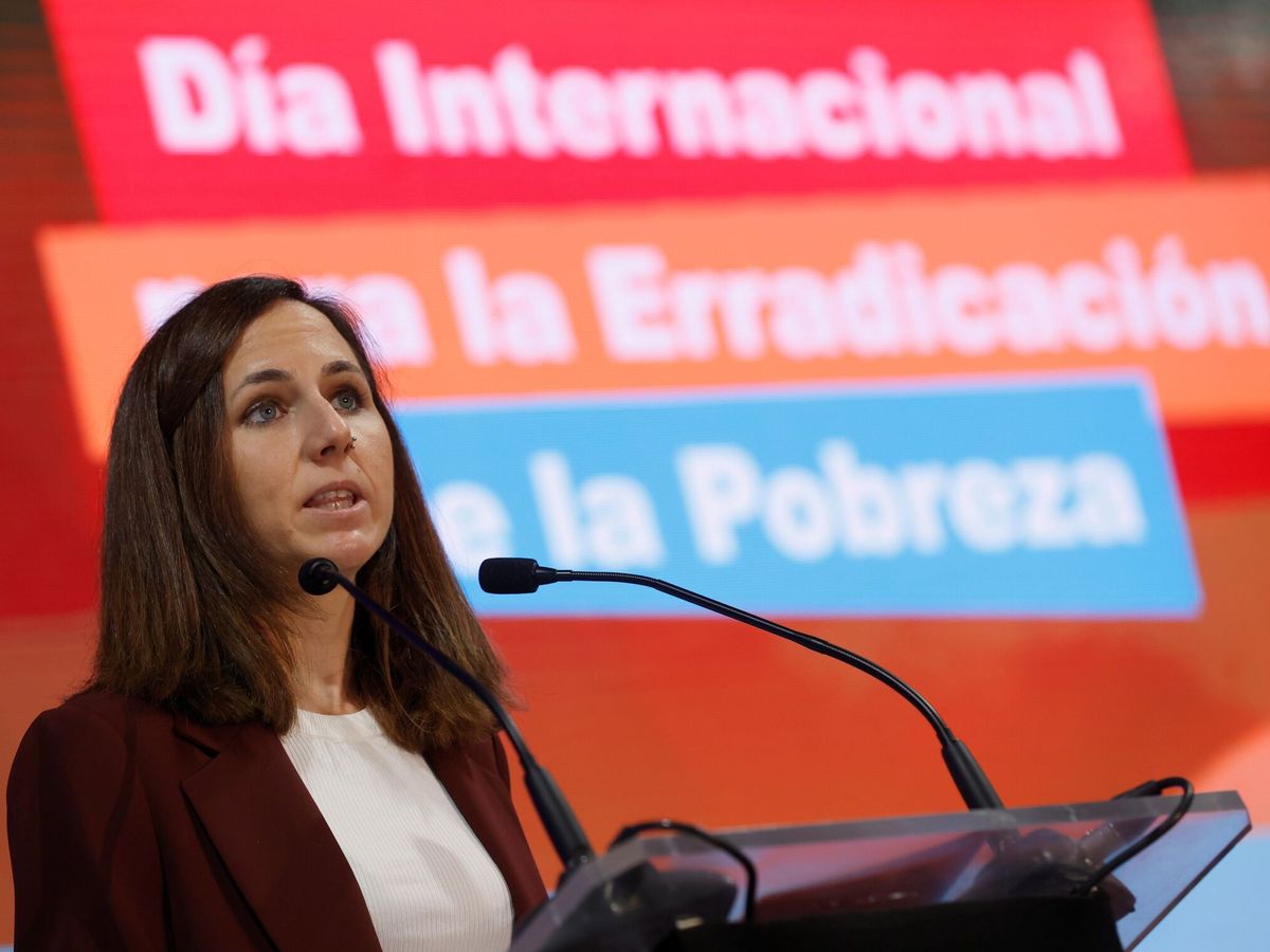 Foto: La ministra de Derechos Sociales y Agenda 2030, Ione Belarra. (EFE/J.J. Guillén)