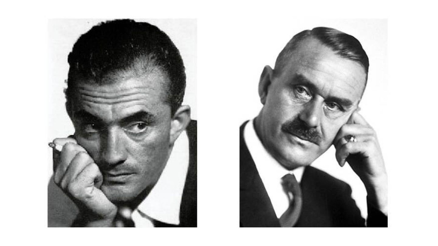 Luchino Visconti y Thomas Mann.