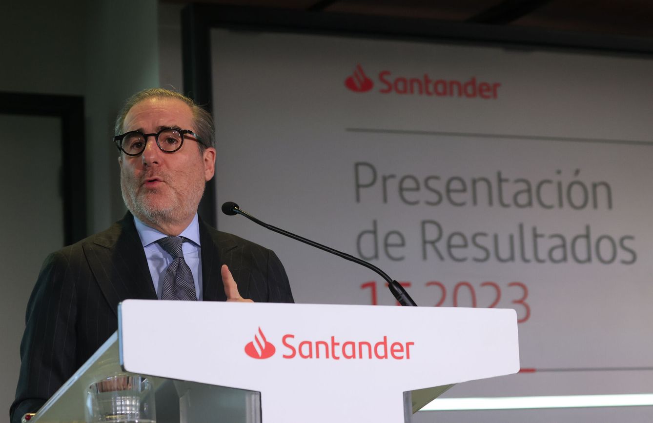 El consejero delegado de Santander, Héctor Grisi. (EFE/Zipi Aragón)