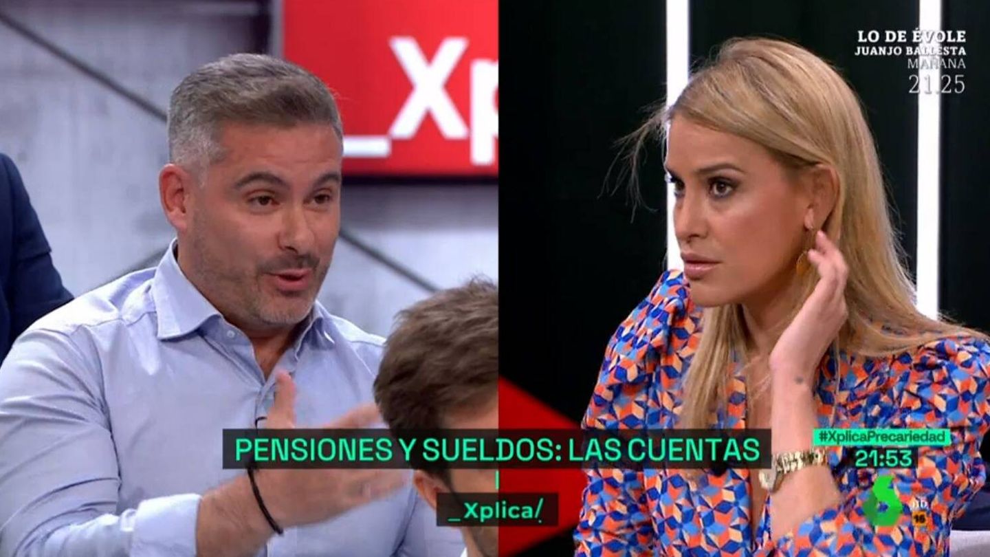 José Luis Azañón y Afra Blanco en 'La Sexta Xplica'. (Atresmedia)