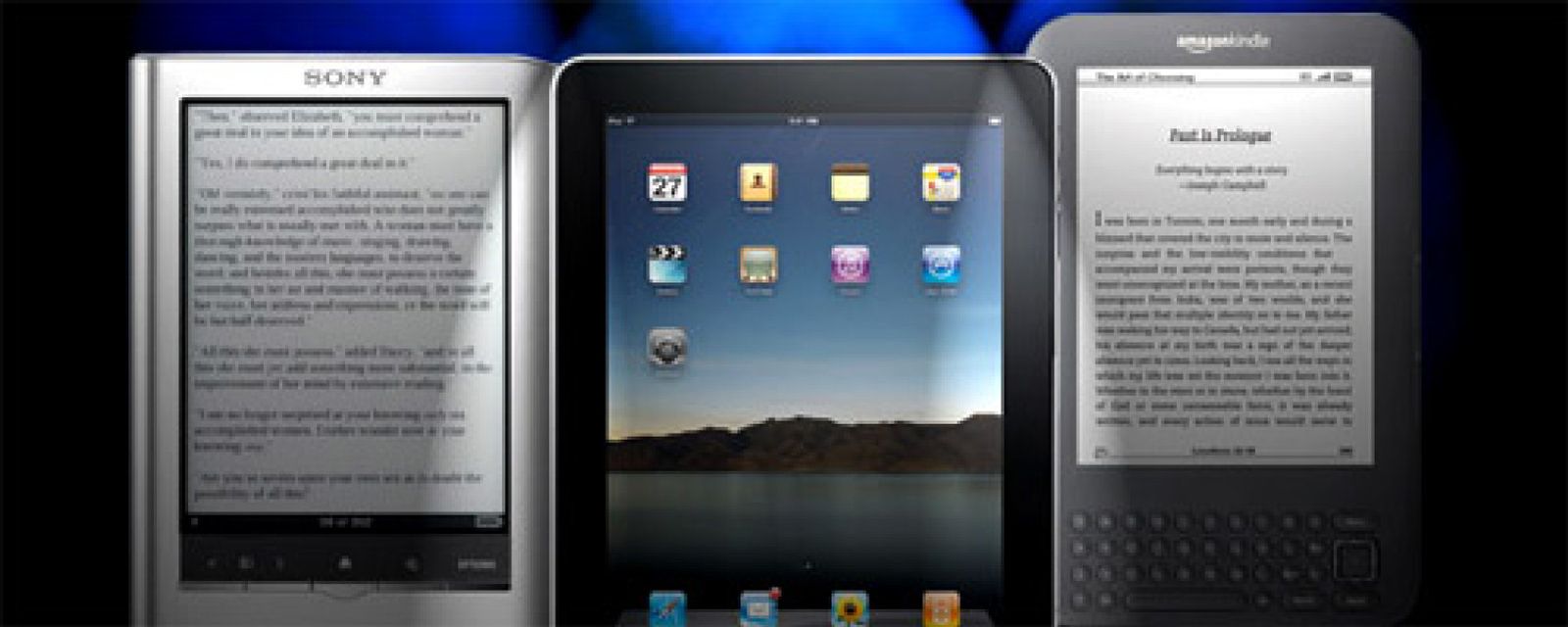 Foto: Para leer ebooks... ¿me compro un iPad o un Kindle?