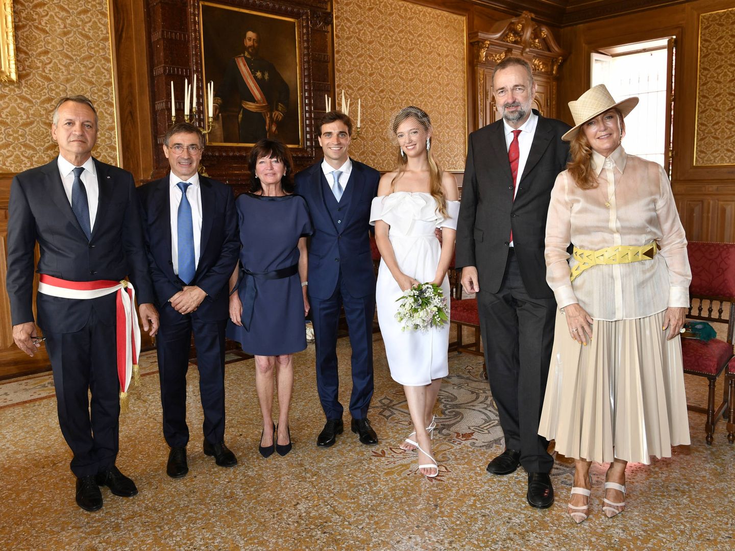 La boda de Eleonore de Habsburgo. (Getty)