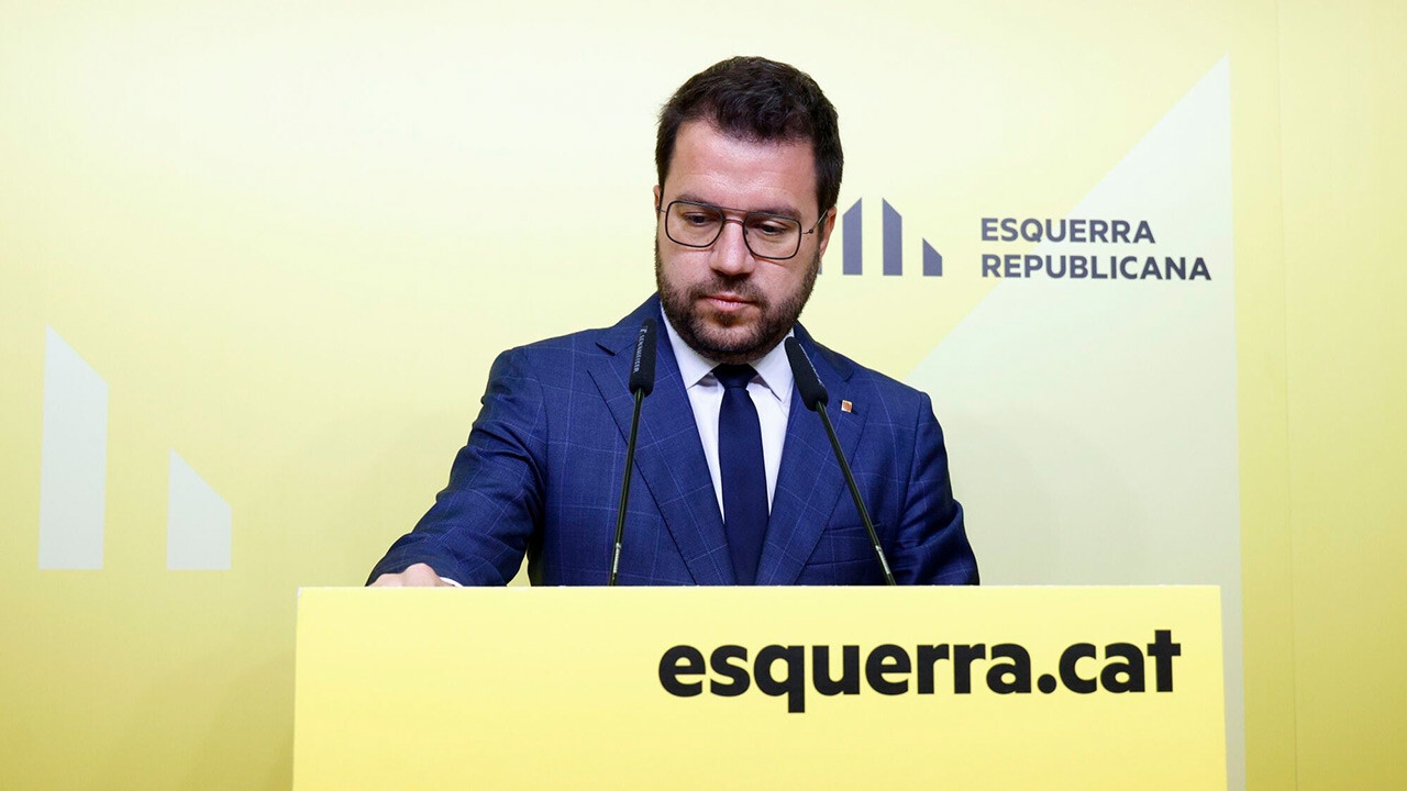 Foto de                                                         Aragonès renuncia tras el desastre electoral y ERC descarta dar sus votos para investir a Illa    