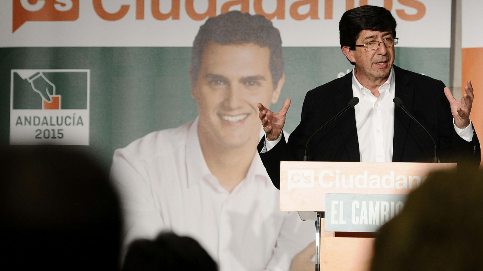 Foto: El líder de Ciudadanos en Andalucía, Juan Marín. (EFE)