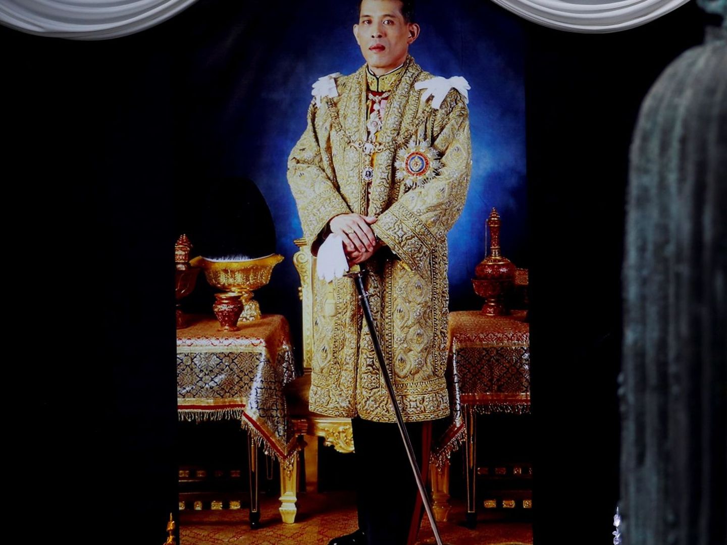 Retrato del rey Maha Vajiralongkorn. (EFE)