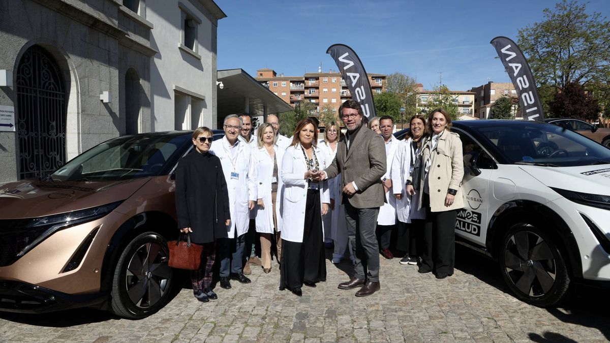 Los médicos de Ávila se pasan al coche eléctrico para visitar a sus pacientes