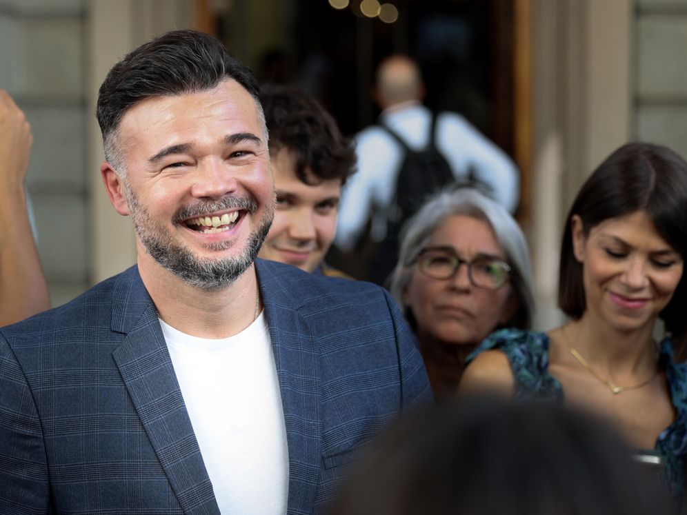 Rufián aparca su abortado plan de unir las izquierdas y vuelve al redil ...