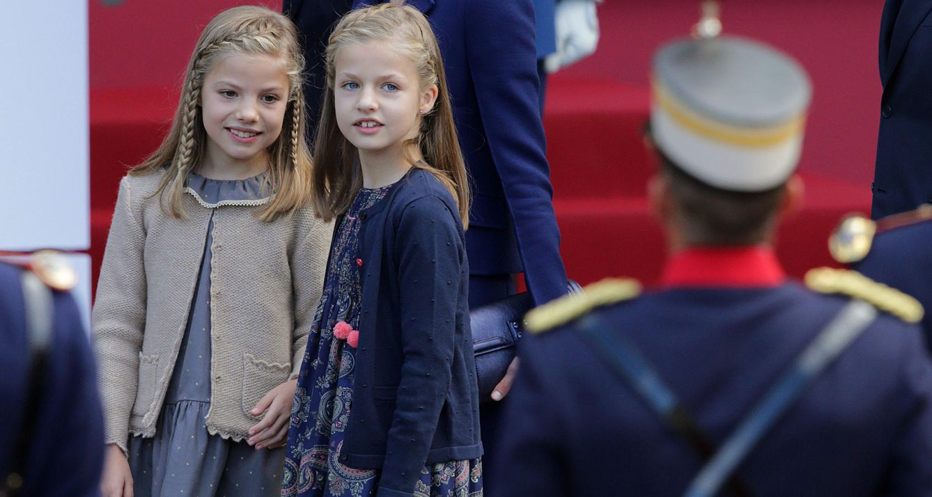 Foto: La Princesa de Asturias y la Infanta Sofía (Gtres)