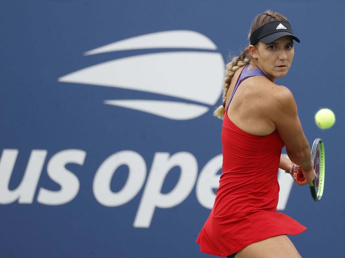 Foto: Rebeka Masarova, durante el pasado US Open. (Reuters)