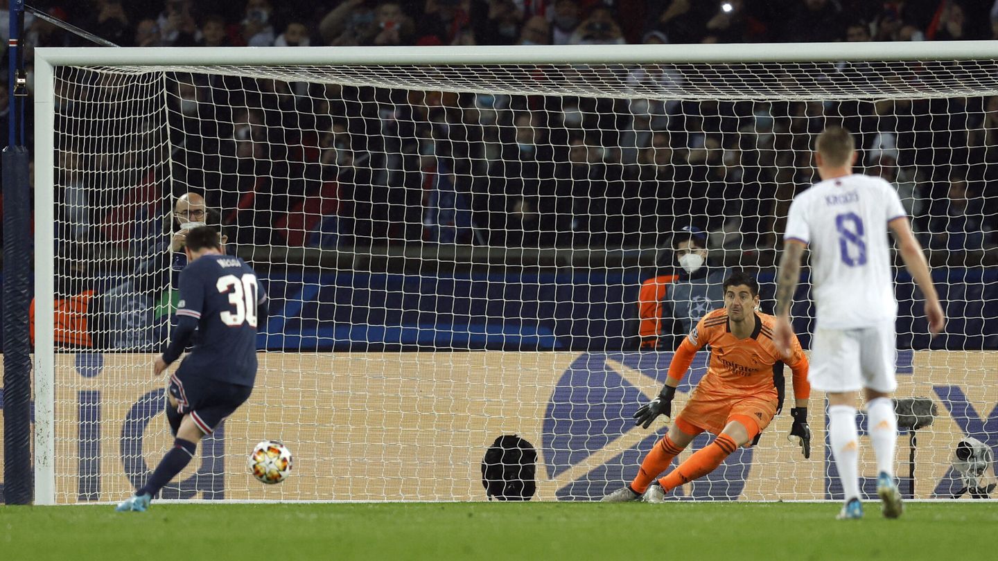 El belga salvó al Madrid. (Reuters/Gonzalo Fuentes)