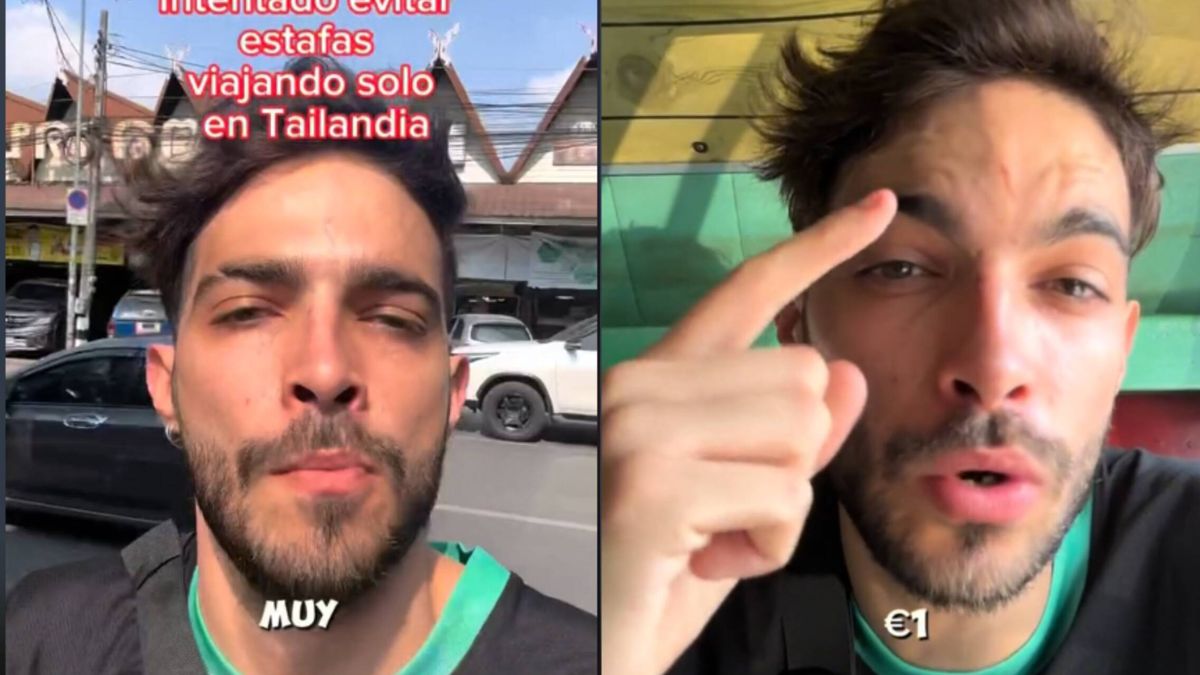 Un español enseña cómo evitar estafas mientras viaja solo por Tailandia: "Me están viendo cara de turista tonto"