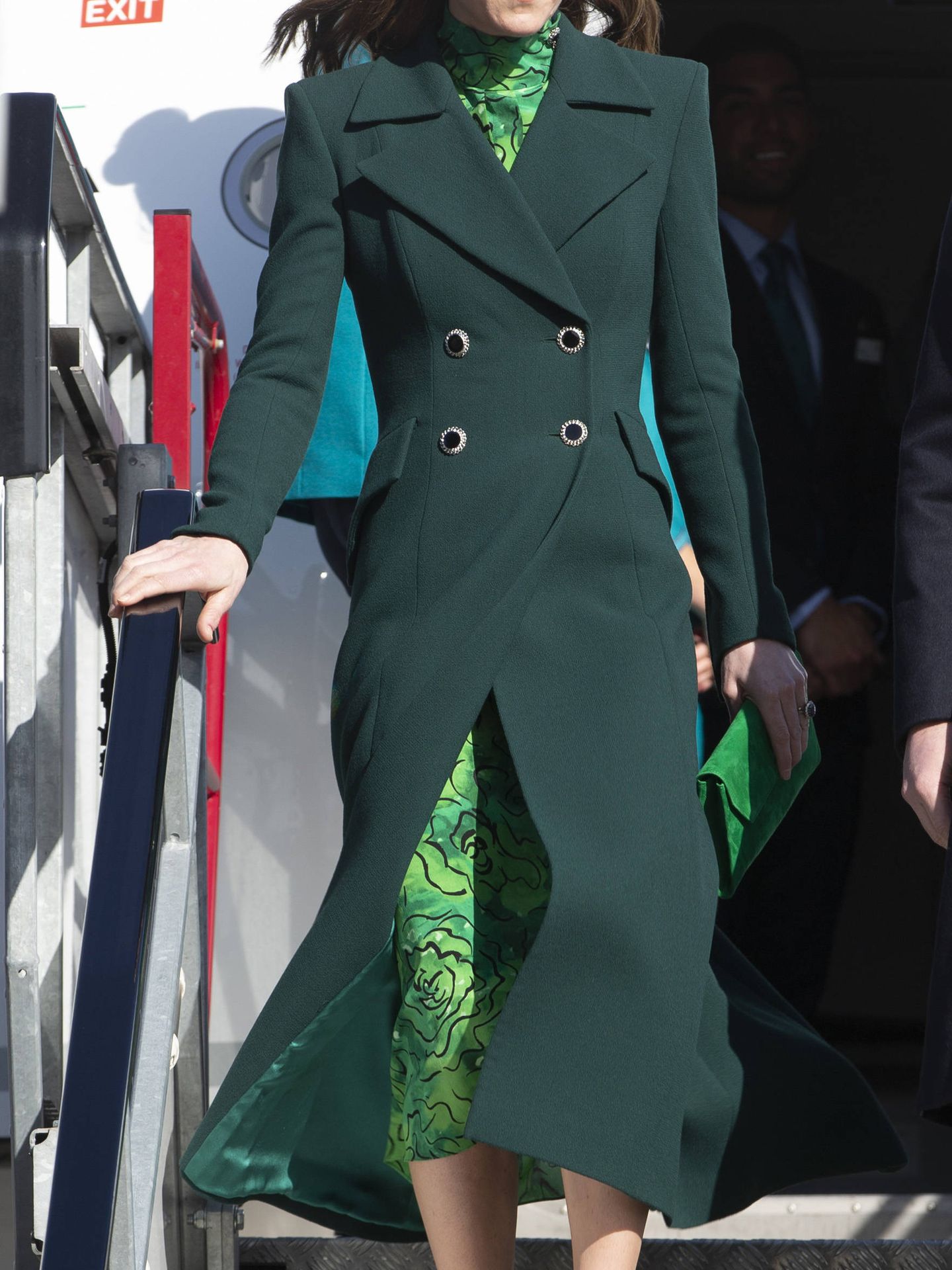 Kate Middleton en una visita a Irlanda. (Getty)
